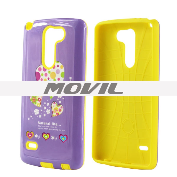 NP-2636 TPU   PC funda para LG G3 Stylus D690-12